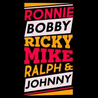 Ronnie Bobby Ricky Mike Ralph And Johnny Drawstring Bag