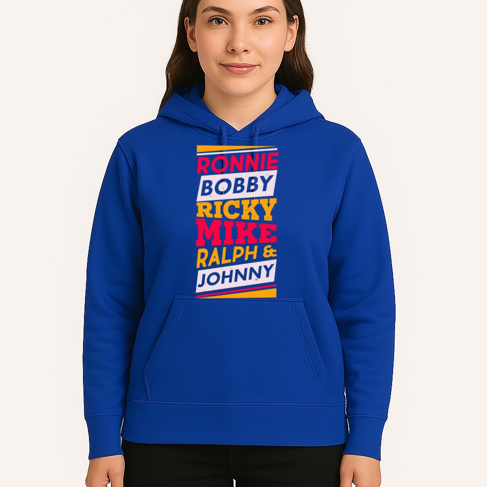 Ronnie Bobby Ricky Mike Ralph And Johnny Hoodie