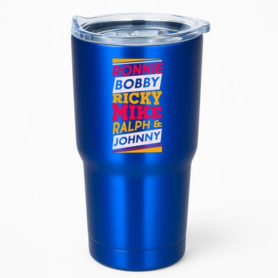 Ronnie Bobby Ricky Mike Ralph And Johnny Tumbler