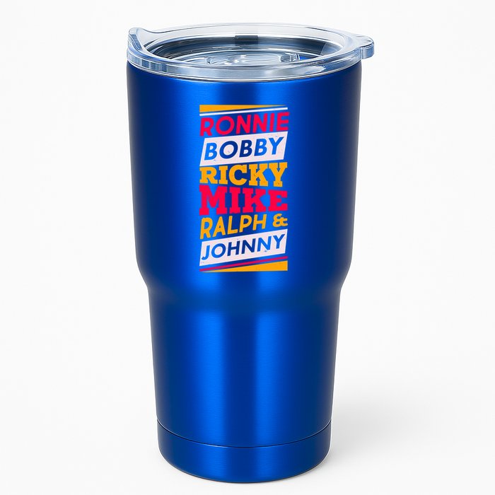 Ronnie Bobby Ricky Mike Ralph And Johnny Tumbler