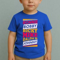 Ronnie Bobby Ricky Mike Ralph And Johnny Toddler T-Shirt