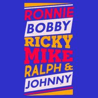 Ronnie Bobby Ricky Mike Ralph And Johnny Short Acrylic Beanie