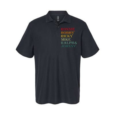 Ronnie Bobby Ricky Mike Ralph And Johnny Softstyle Adult Sport Polo