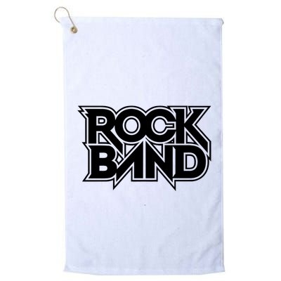 Rock Band Golf Towel