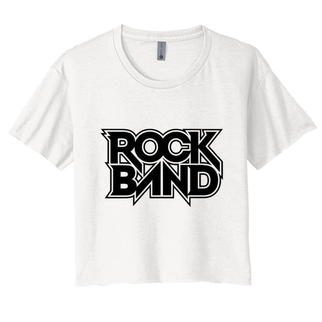 Rock Band Crop Top