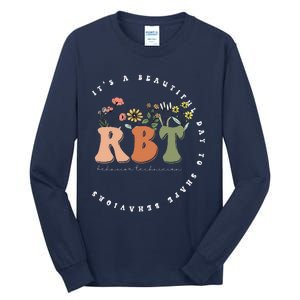 Registered BehaviorTechnician RBT Behavior Therapist ABA Tall Long Sleeve T-Shirt