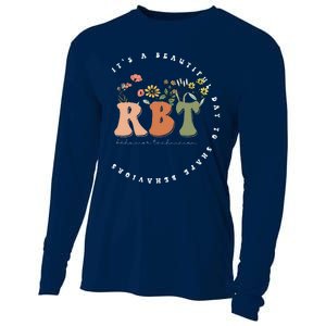 Registered BehaviorTechnician RBT Behavior Therapist ABA Cooling Performance Long Sleeve Crew