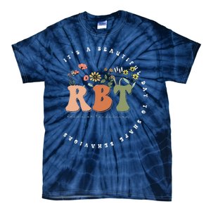 Registered BehaviorTechnician RBT Behavior Therapist ABA Tie-Dye T-Shirt