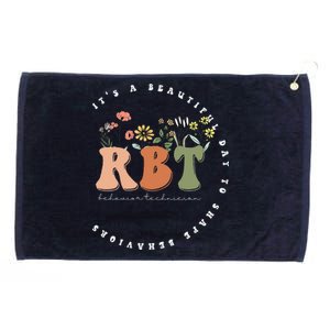 Registered BehaviorTechnician RBT Behavior Therapist ABA Grommeted Golf Towel