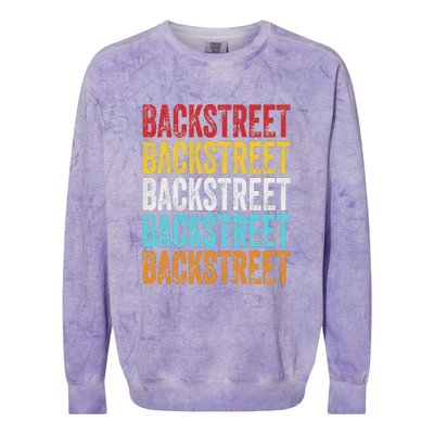 Retro Backstreet Colorblast Crewneck Sweatshirt