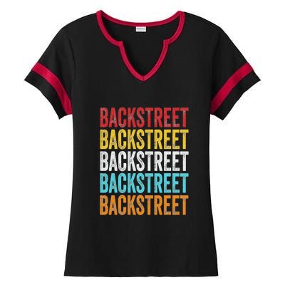 Retro Backstreet Ladies Halftime Notch Neck Tee