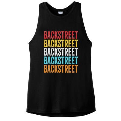 Retro Backstreet Ladies PosiCharge Tri-Blend Wicking Tank