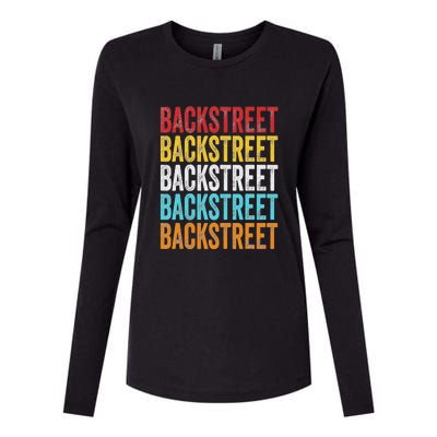 Retro Backstreet Womens Cotton Relaxed Long Sleeve T-Shirt