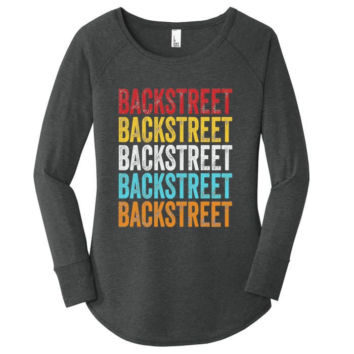 Retro Backstreet Women's Perfect Tri Tunic Long Sleeve Shirt