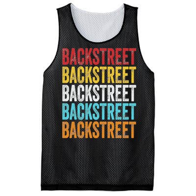 Retro Backstreet Mesh Reversible Basketball Jersey Tank