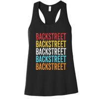 Retro Backstreet Women's Racerback Tank