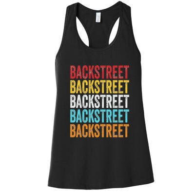 Retro Backstreet Women's Racerback Tank