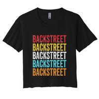 Retro Backstreet Women's Crop Top Tee