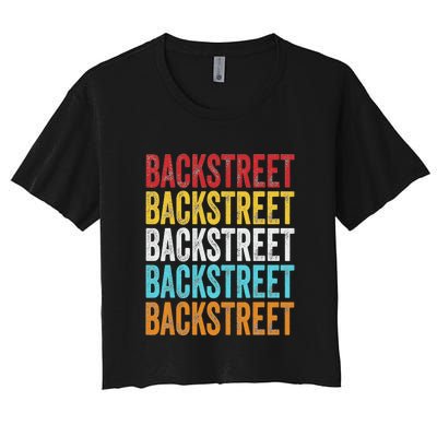 Retro Backstreet Women's Crop Top Tee