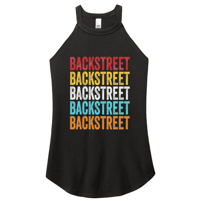 Retro Backstreet Women's Perfect Tri Rocker Tank