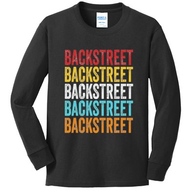 Retro Backstreet Kids Long Sleeve Shirt