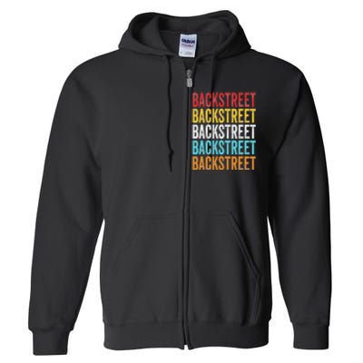 Retro Backstreet Full Zip Hoodie