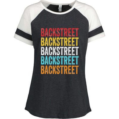 Retro Backstreet Enza Ladies Jersey Colorblock Tee