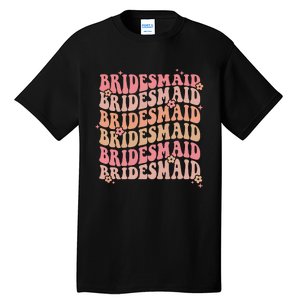 Retro Bridesmaid Tall T-Shirt