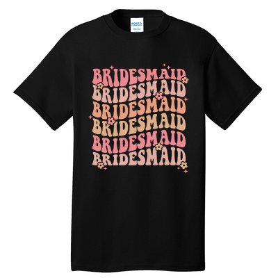 Retro Bridesmaid Tall T-Shirt