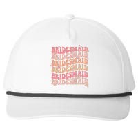 Retro Bridesmaid Snapback Five-Panel Rope Hat