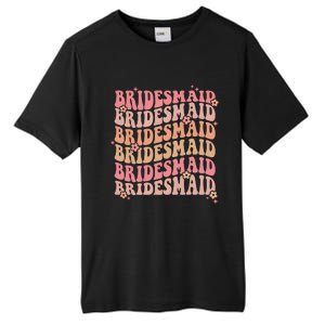 Retro Bridesmaid Tall Fusion ChromaSoft Performance T-Shirt