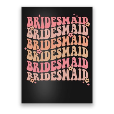 Retro Bridesmaid Poster