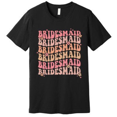 Retro Bridesmaid Premium T-Shirt