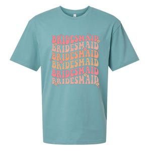 Retro Bridesmaid Sueded Cloud Jersey T-Shirt