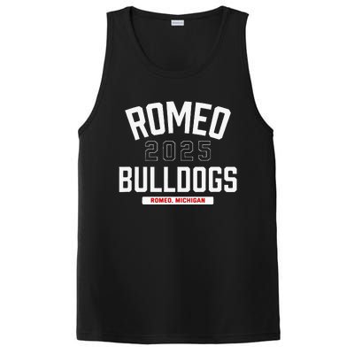 Romeo Bulldogs Romeo Michigan 2025 PosiCharge Competitor Tank