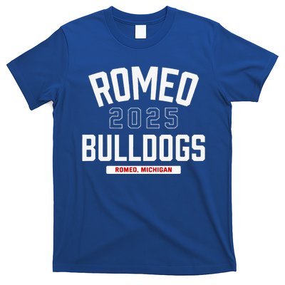 Romeo Bulldogs Romeo Michigan 2025 T-Shirt