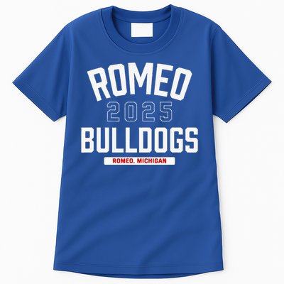 Romeo Bulldogs Romeo Michigan 2025 Tall T-Shirt