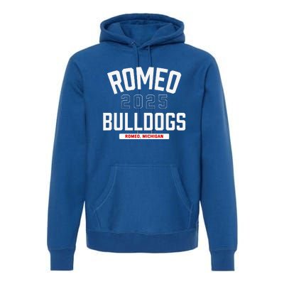 Romeo Bulldogs Romeo Michigan 2025 Premium Hoodie