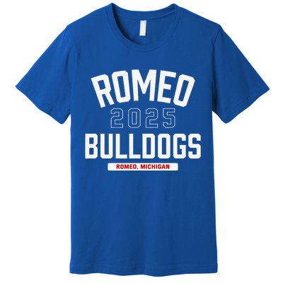 Romeo Bulldogs Romeo Michigan 2025 Premium T-Shirt