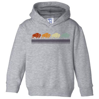 Retro Buffalo Toddler Hoodie