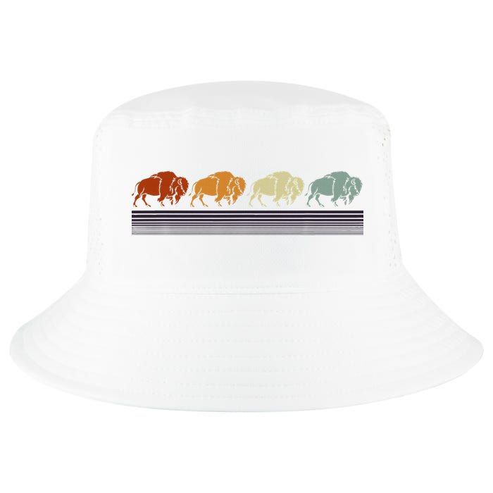 Retro Buffalo Cool Comfort Performance Bucket Hat