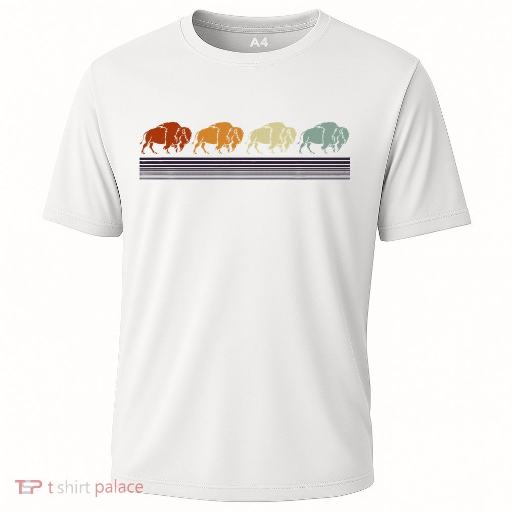 Retro Buffalo Performance Shirt