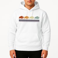 Retro Buffalo Hoodie