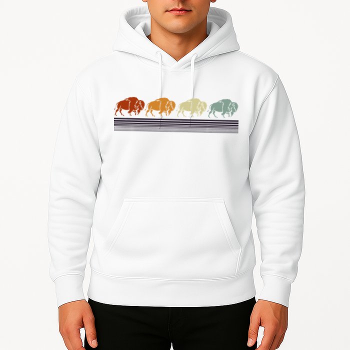 Retro Buffalo Hoodie