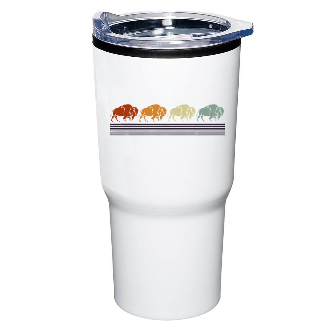 Retro Buffalo Tumbler