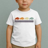 Retro Buffalo Toddler T-Shirt
