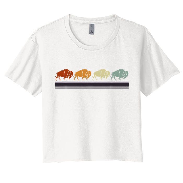 Retro Buffalo Crop Top