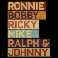 Ronnie Bobby Ricky Mike Ralph And Johnny Men Women 16 in Basic Backpack