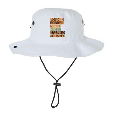 Ronnie Bobby Ricky Mike Ralph And Johnny Men Women Legacy Cool Fit Booney Bucket Hat