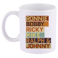 Ronnie Bobby Ricky Mike Ralph And Johnny Men Women 11oz C Handle Ceramic Mug